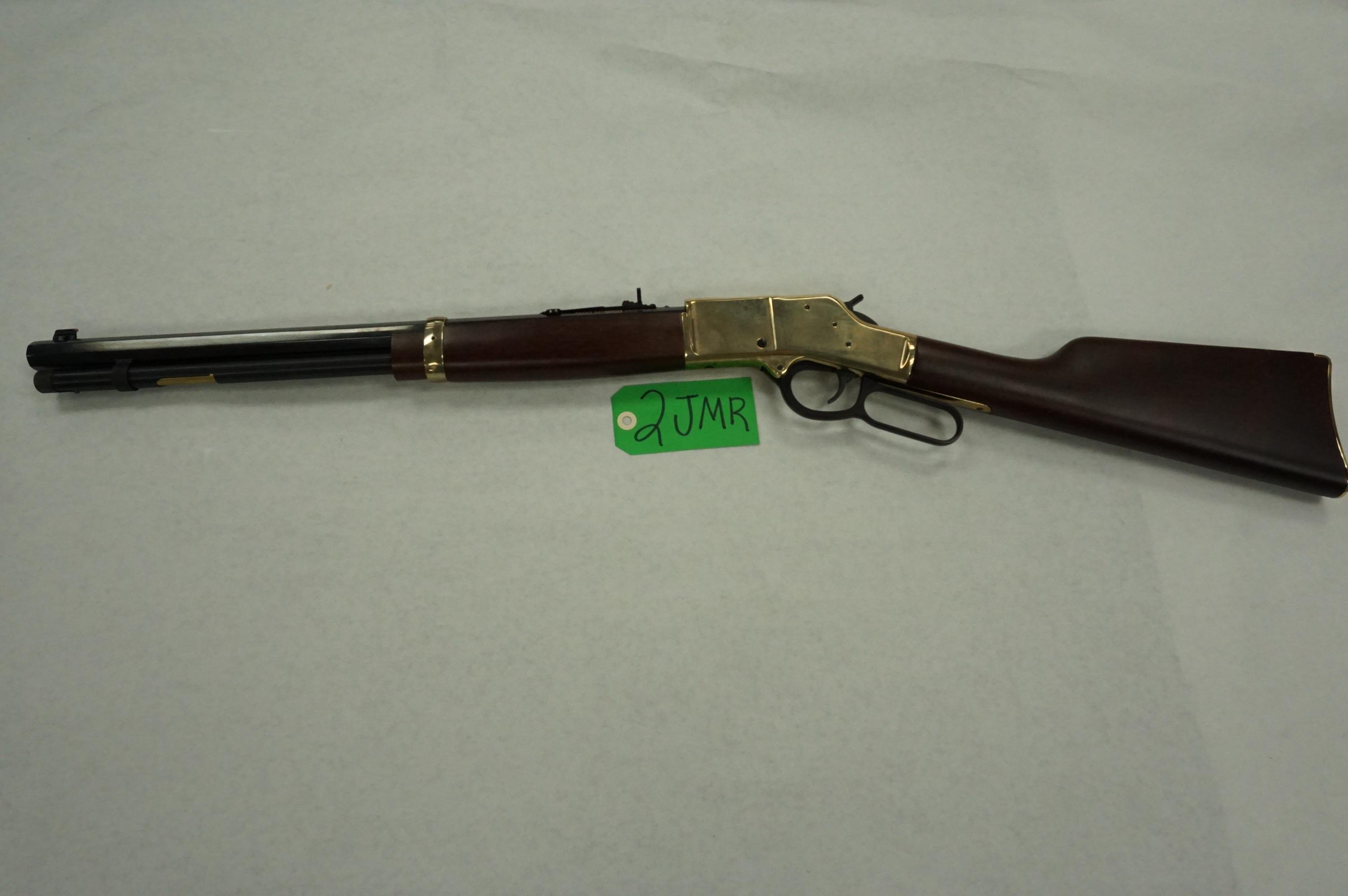 Estate Find: USED (LIKE NEW) Henry Big Boy, .45LC Lever Action Rifle, Octagon Brl, Brass Receiver