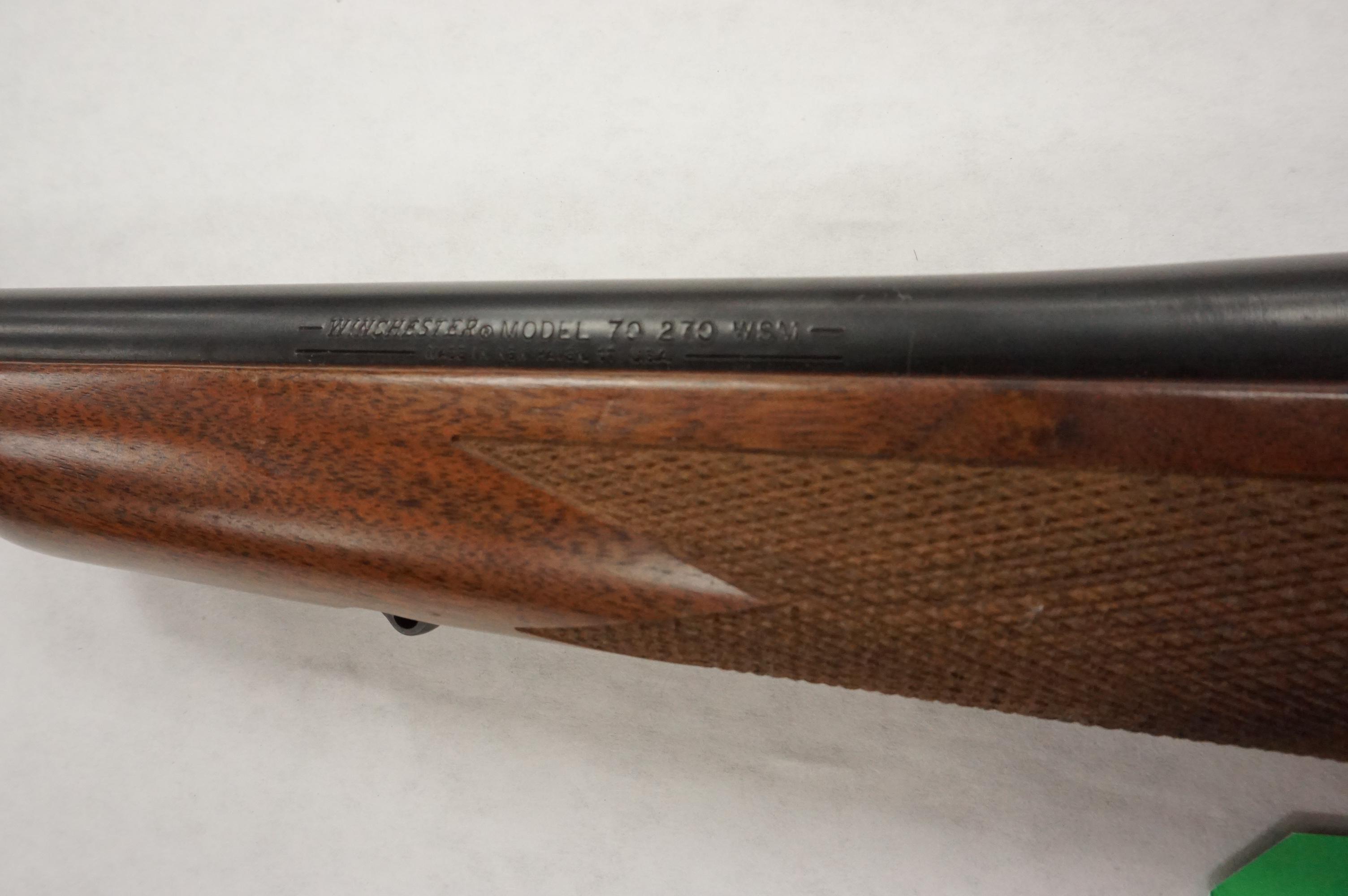 Estate Find: Winchester Model 70, .270WSM (Winchester Short Magnum) LEFT HAND Bolt Action Rifle