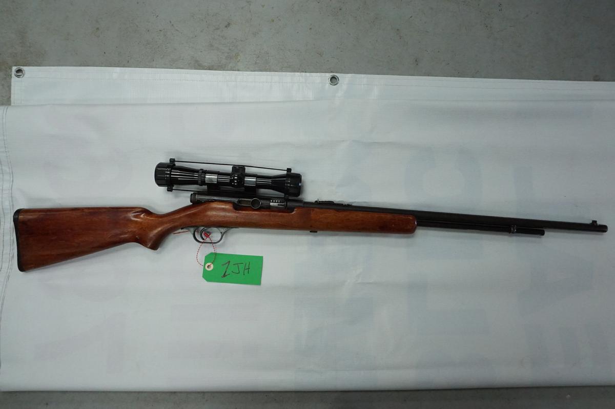 Estate Find: Springfield J. Stevens Model 872, .22 Short, Bushnells Sharpshooter Scope, weaver mount