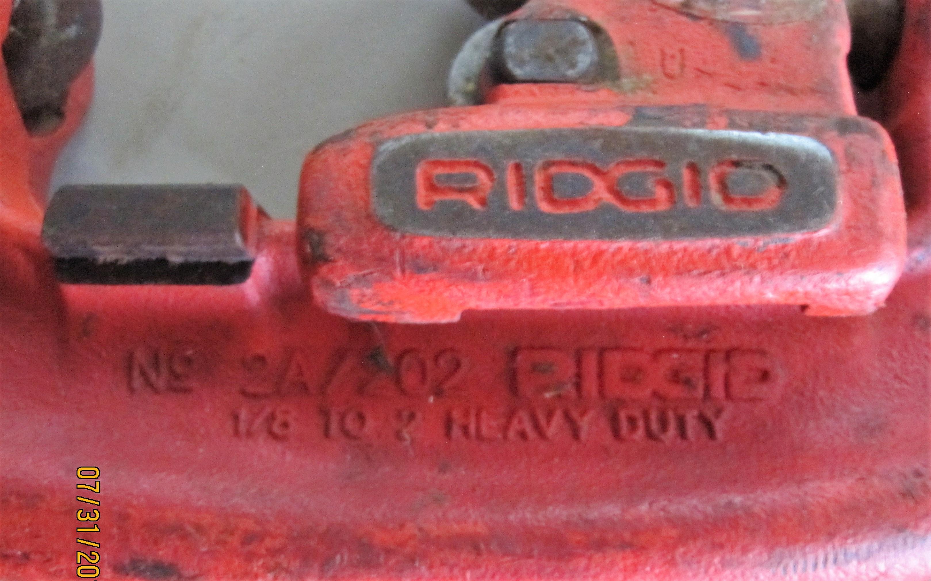 Ridgid Pipe Cutter