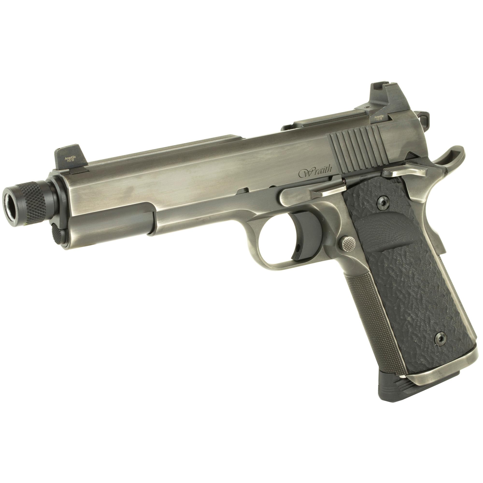 Dan Wesson, Wraith, Suppressor Ready Full Size 1911, 45 ACP,5.75" Threaded Barrel, 01847 lc