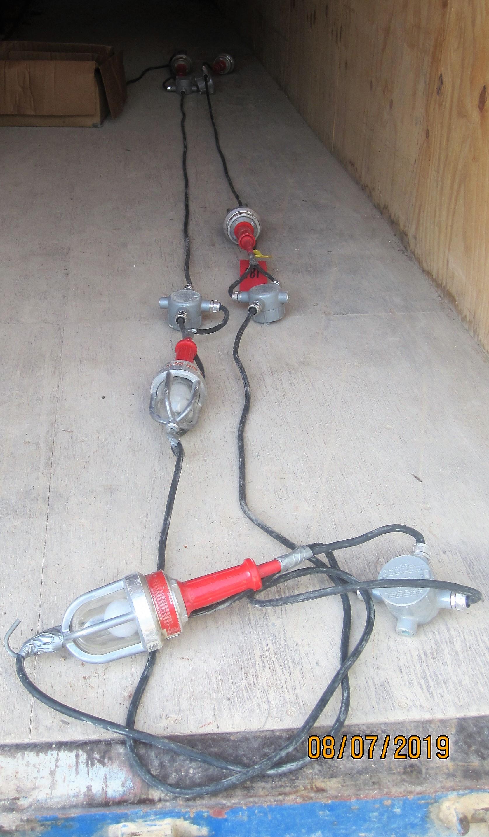 Woodhead Haz Location String Lights, Reserve is Off! This Item Will Sell!