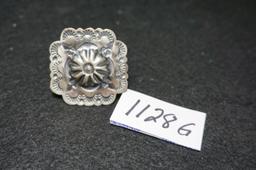 Sterling Silver Handmade Navajo Ring