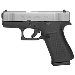 Glock, 43X, Semi-automatic Pistol, Striker Fired, Sub-Compact, 9MM