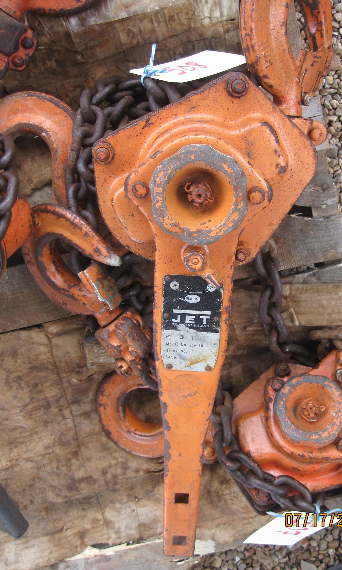 Jet 3 Ton Lever Hoist