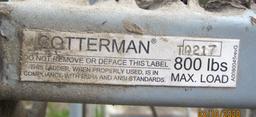 Lot of 2 Cotterman Work Platforms