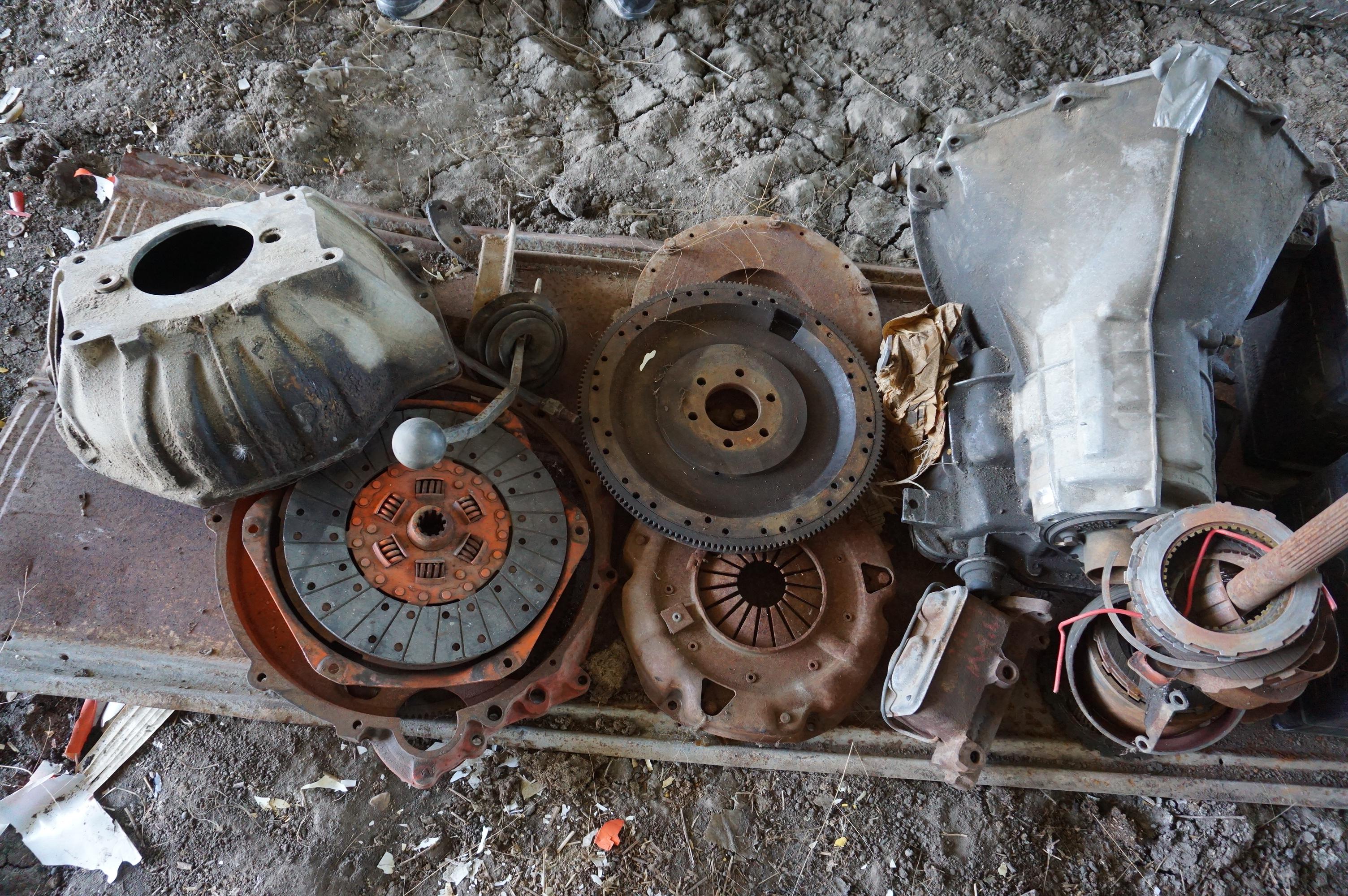 Turbo 400 Tranny, Master Cylinder, Clutch and Pressure Plate