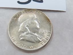 1949-D Franklin Half Dollar