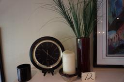 Clock, Vase, Home Décor. All One Money