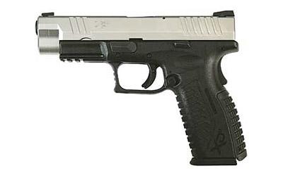 Springfield, XDM, Striker Fired, 9MM, 4.5"BRL, Polymer Frame, Bi-Tone Finish, Stainless