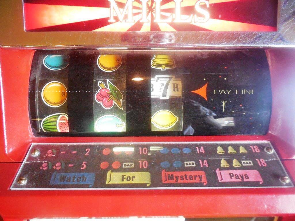 Pick-Up ONLY! NO Shipping: 1967 Mills Bell-O-Matic Tabletop Slot Machine, Estate Find