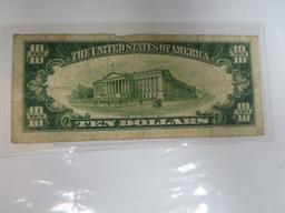 1950 Ten Dollar FRN