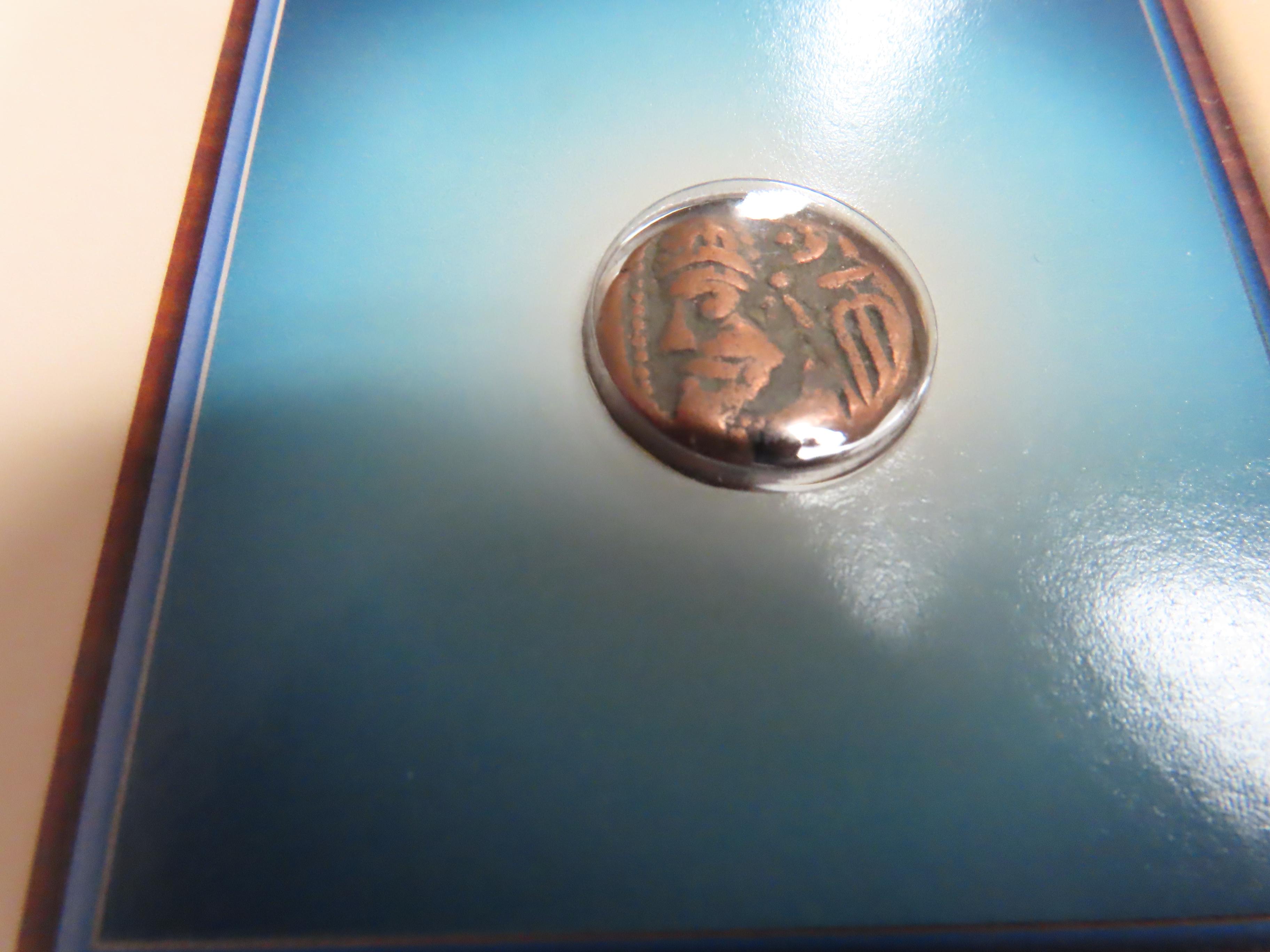 Elymais Kings Drachm, Persia, 2nd Century AD. note sure if this a study aid or authentic coin?