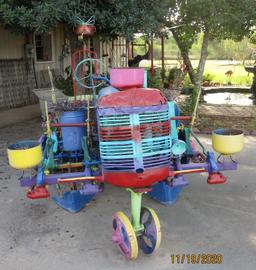 Custom Tractor Yard Art