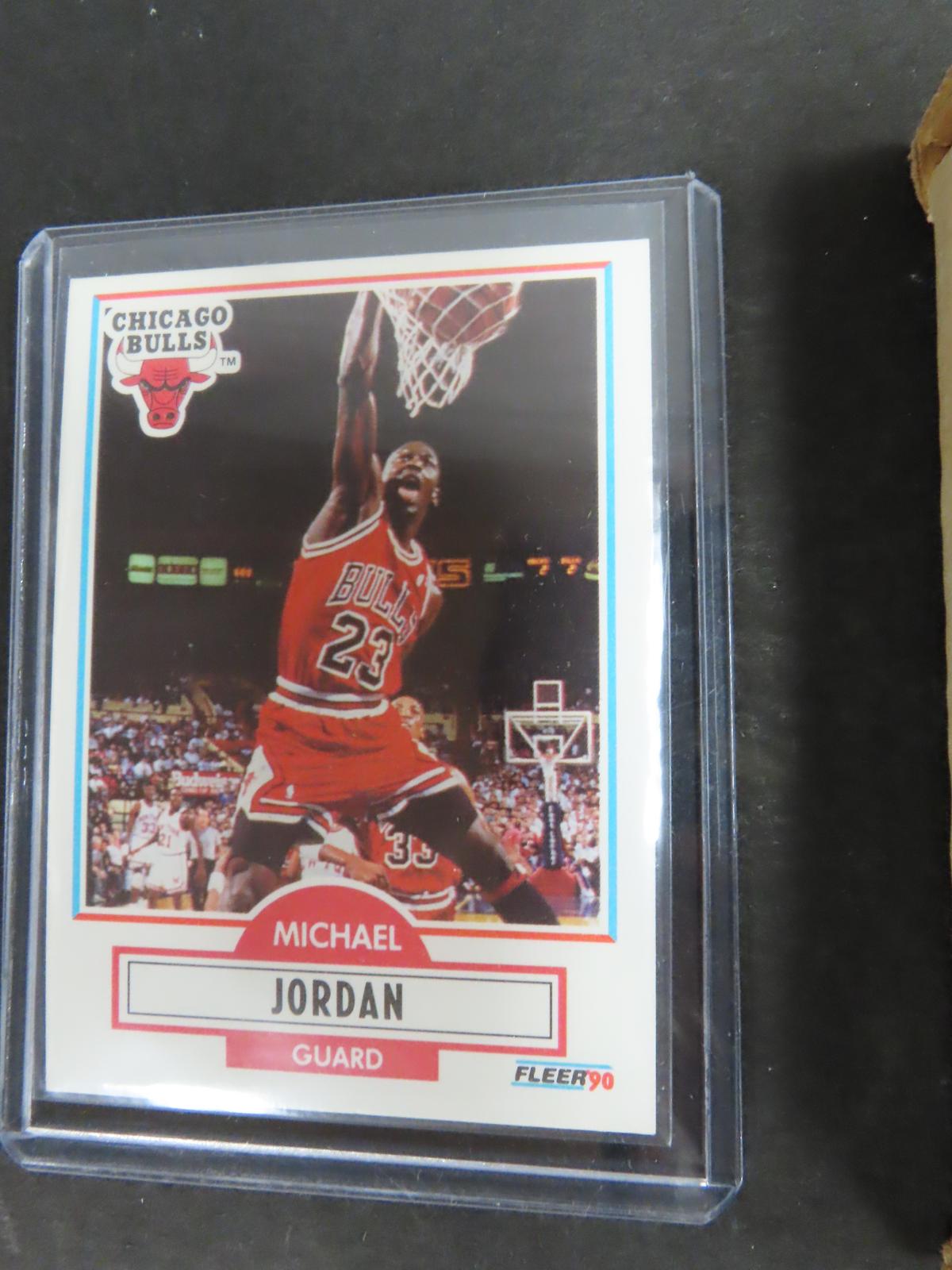 1990-91 Fleer Complete Set Incl Jordans, 1-198