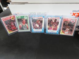 Complete: 1989-90 Fleer Basketball Complete Set (168) + Sticker Set (11) - Jordans
