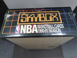 Unopened: 1990-91 SKYBOX BASKETBALL SERIES 1 FACTORY SEALED  BOX - JORDAN