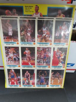 Unopened: 1990-91 Panini NBA Basketball STICKER ALBUM Factory SEALED SET Michael Jordan 180 stickers