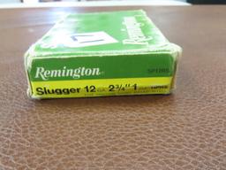 Vintage Remington Slugger, 12GA, 2 3/4", 1 oz Hollow Point Rifled Slug, Five (5) Per Box USA, SP12rS