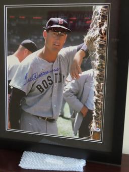 Ted Williams Signed 16"x20" Photo, Matted and Framed to 25.5" x21.5", $69 Shipping. Guaranteed Auth.