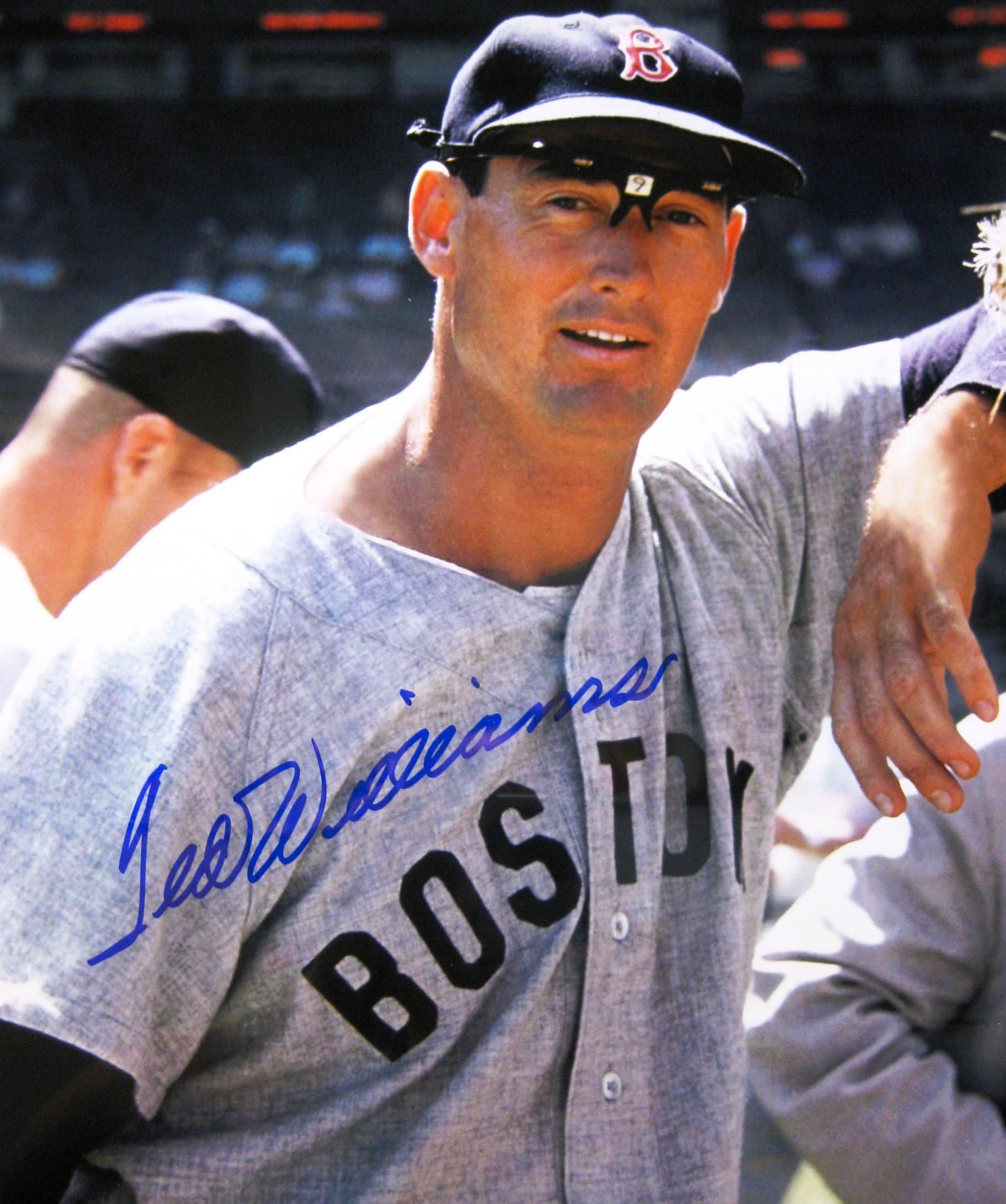 Ted Williams Signed 16"x20" Photo, Matted and Framed to 25.5" x21.5", $69 Shipping. Guaranteed Auth.