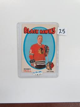 1971-72 O-Pee-Chee #50 Bobby Hull, Black Hawks