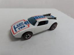 1980 Release by Wisconsin Toy Co: Hot Wheels Redline Warpath 1969 White