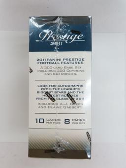2011 Panini PRESTIGE FOOTBALL NFL Blaster Box, Unopened Factory SEALED