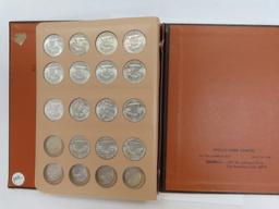 Complete Book of Silver Franklin Half Dollars, 35 Total, $8.60 melt value each (9-15-21) $301 Total