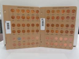 Partial Lincoln Memorial Cent Set, Date Range 1959-1988-D, (1970-S Small Date is Missing) This is