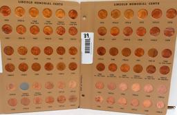 Partial Lincoln Memorial Cent Set, Date Range 1959-1988-D, (1970-S Small Date is Missing) This is