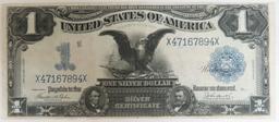 1899 Silver Certificate, Black Eagle. Teehee/Burke. Friedberg # 233