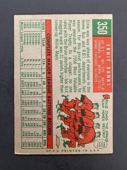 1959 TOPPS #350 ERNIE BANKS