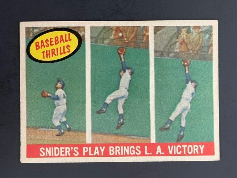 1959 TOPPS #468 DUKE SNIDER