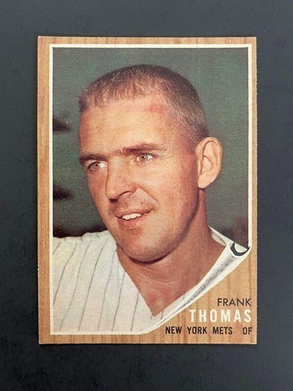 1962 TOPPS #7 FRANK THOMAS