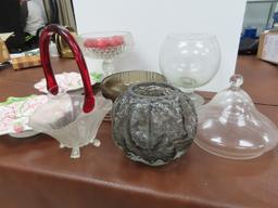 NO SHIPPING, Pick-Up Only: Very Fine West Germany Glass Vase and other items.