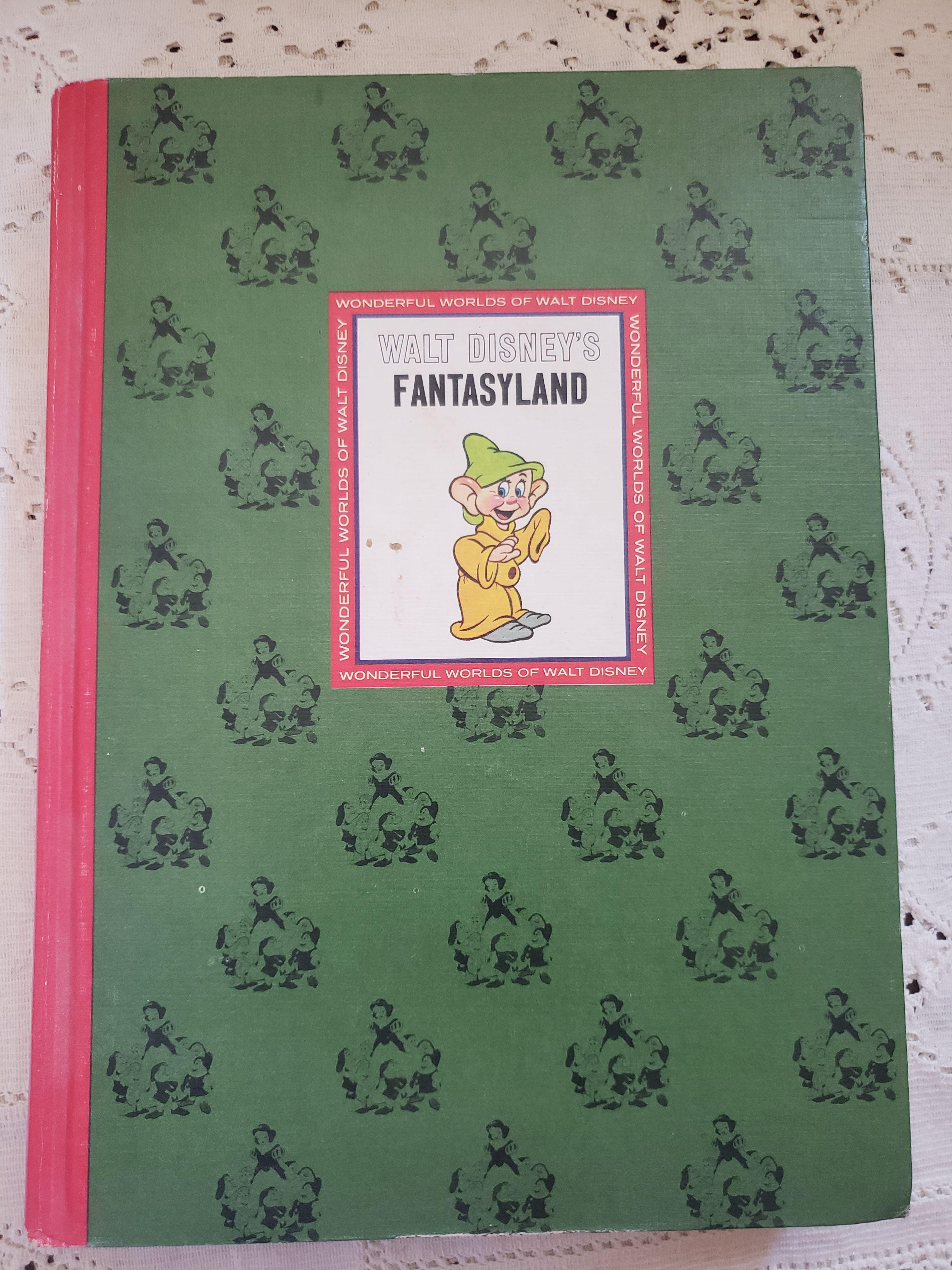 Walt Disney 1967 Fantasyland Book