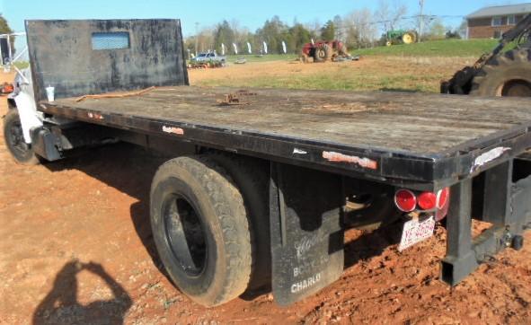 1984 2 Ton Chevy Flat Bed "Diesel Engine" "Runs Good" with Title