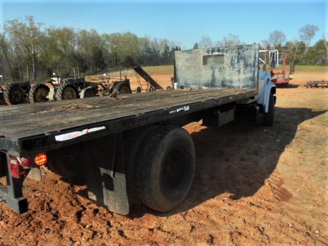 1984 2 Ton Chevy Flat Bed "Diesel Engine" "Runs Good" with Title