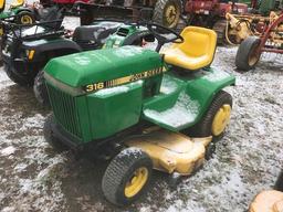 2006:John Deere 316 Riding Mower