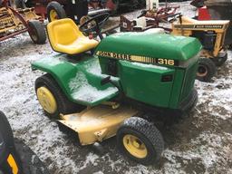 2006:John Deere 316 Riding Mower