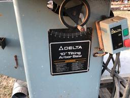 065 Delta 10" Tilting Arbor Saw