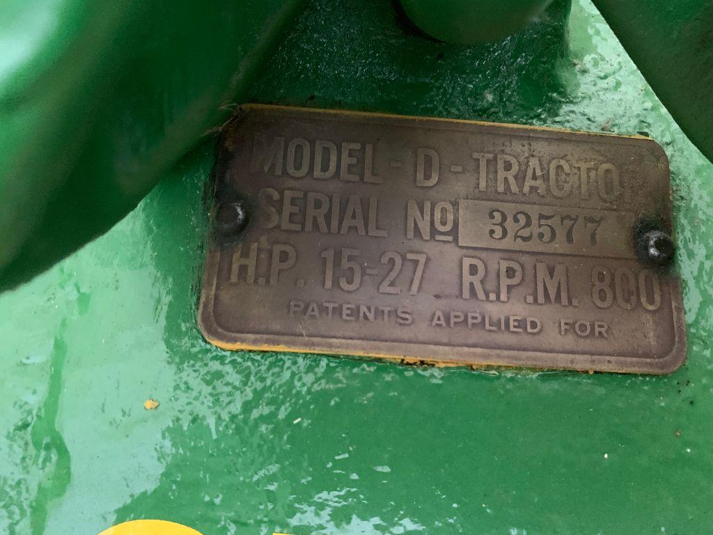 4 1925 John Deere Spoker D