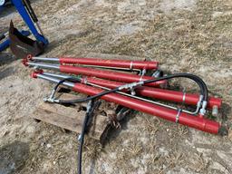 4176 Red Hydraulic Cylinder