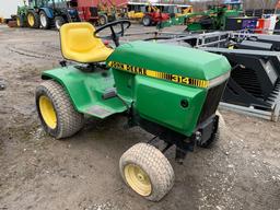 4567 John Deere 314 Lawn Tractor