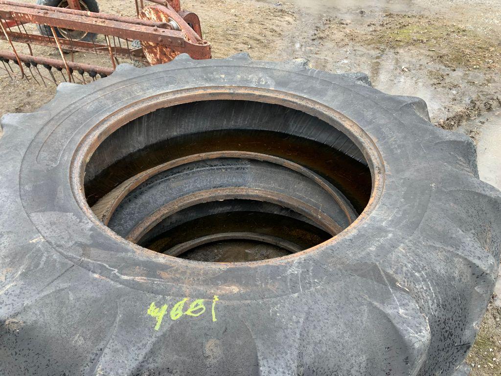 4681 Pair of 20.8-38 Tires