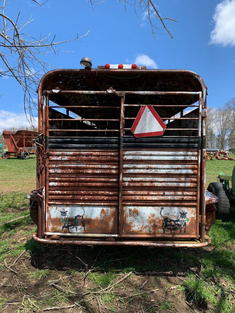 14 1978 Cattle Trailer