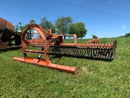 22 7ft York Rake with Blade & Scarifier