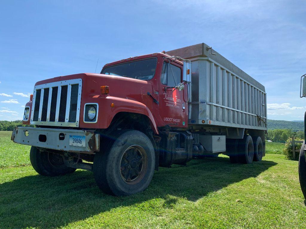 23 1995 IH Grain Truck with EBY 2060 Dump Body