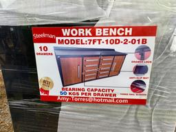 8003 Steelman 7ft Work Bench